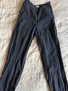 LL Bean Classic Fit Linen Pants